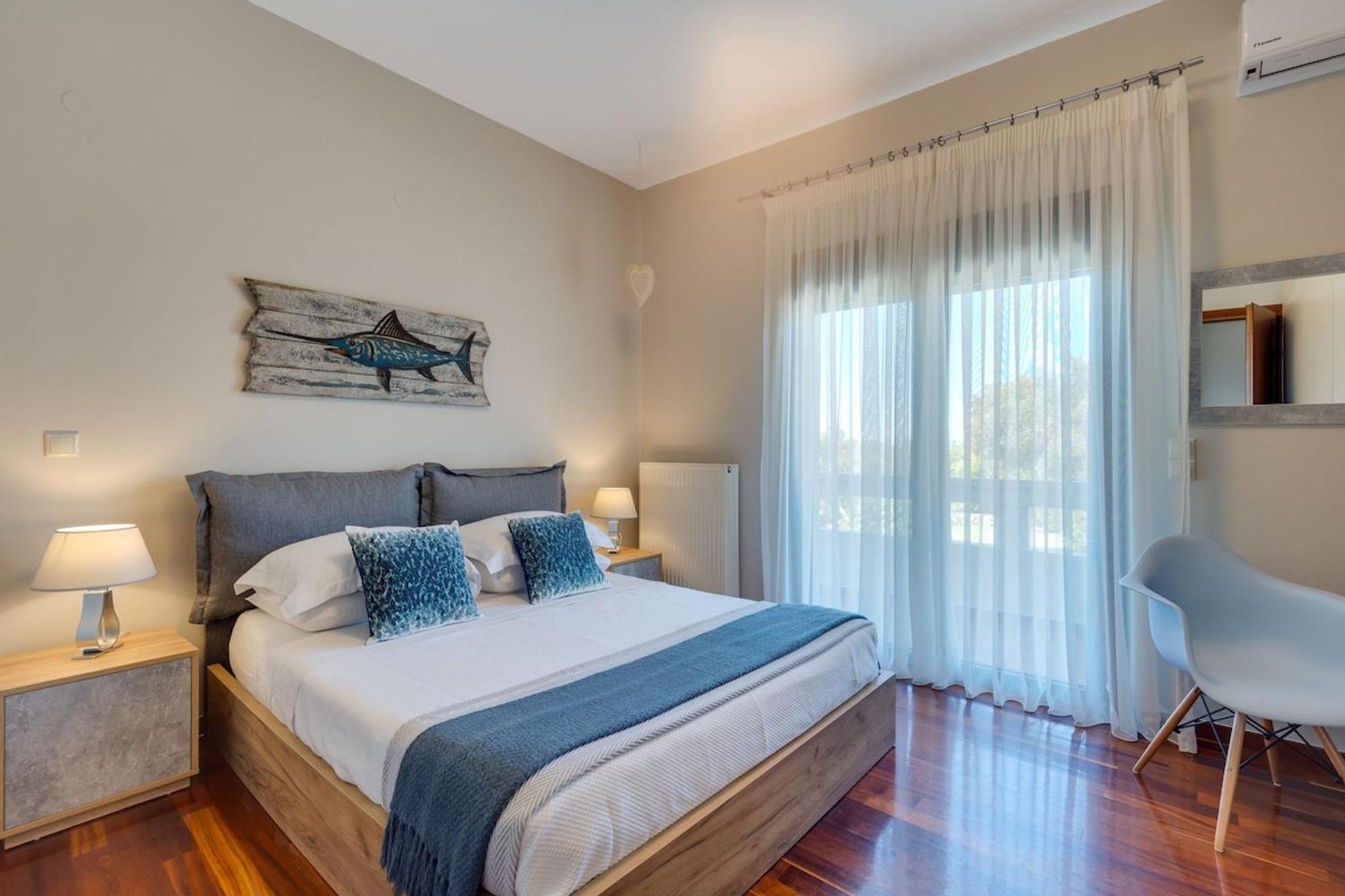 Villa Ampelaki - Premium Villa With Heated Pool Kounoupidhianá 外观 照片