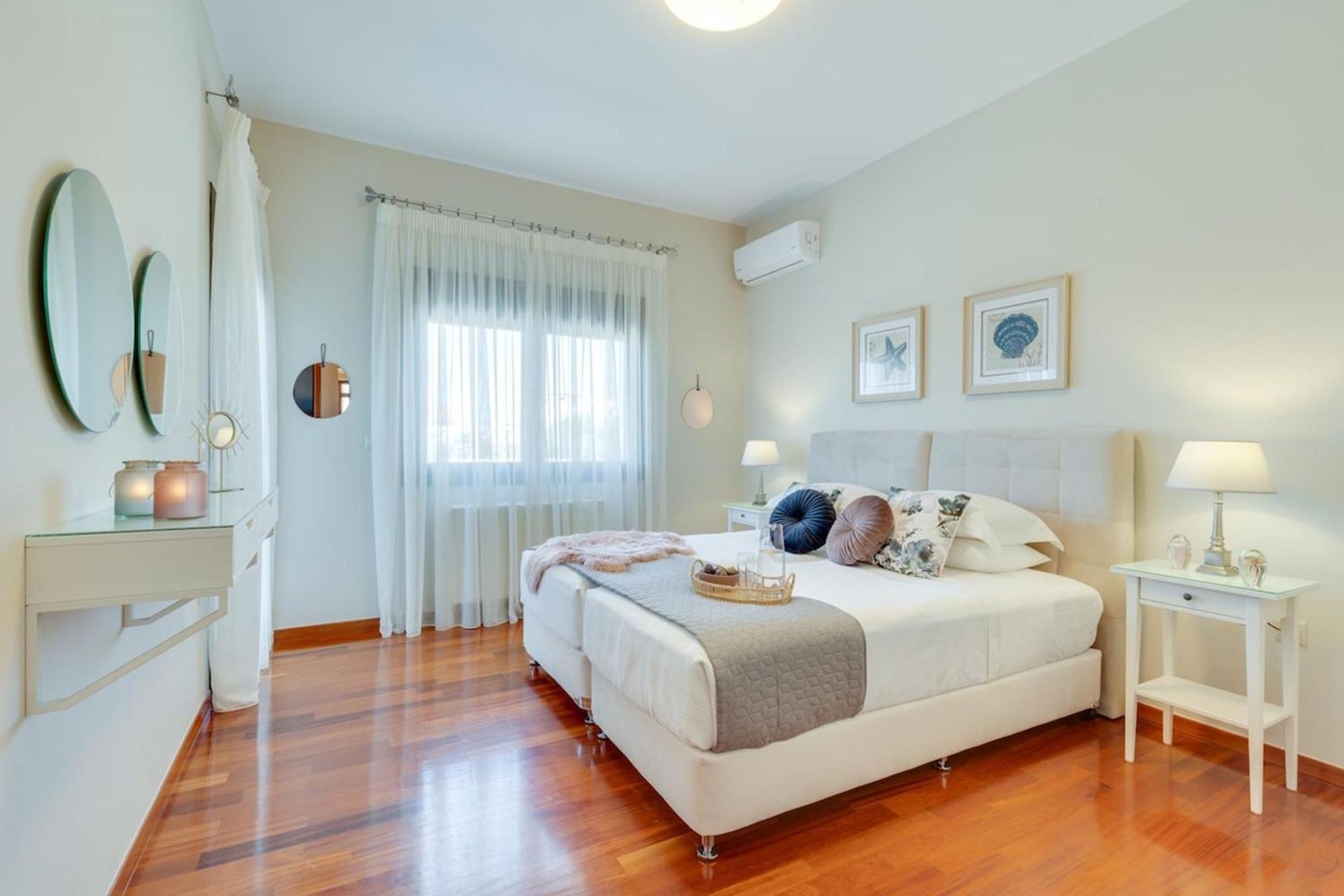 Villa Ampelaki - Premium Villa With Heated Pool Kounoupidhianá 外观 照片