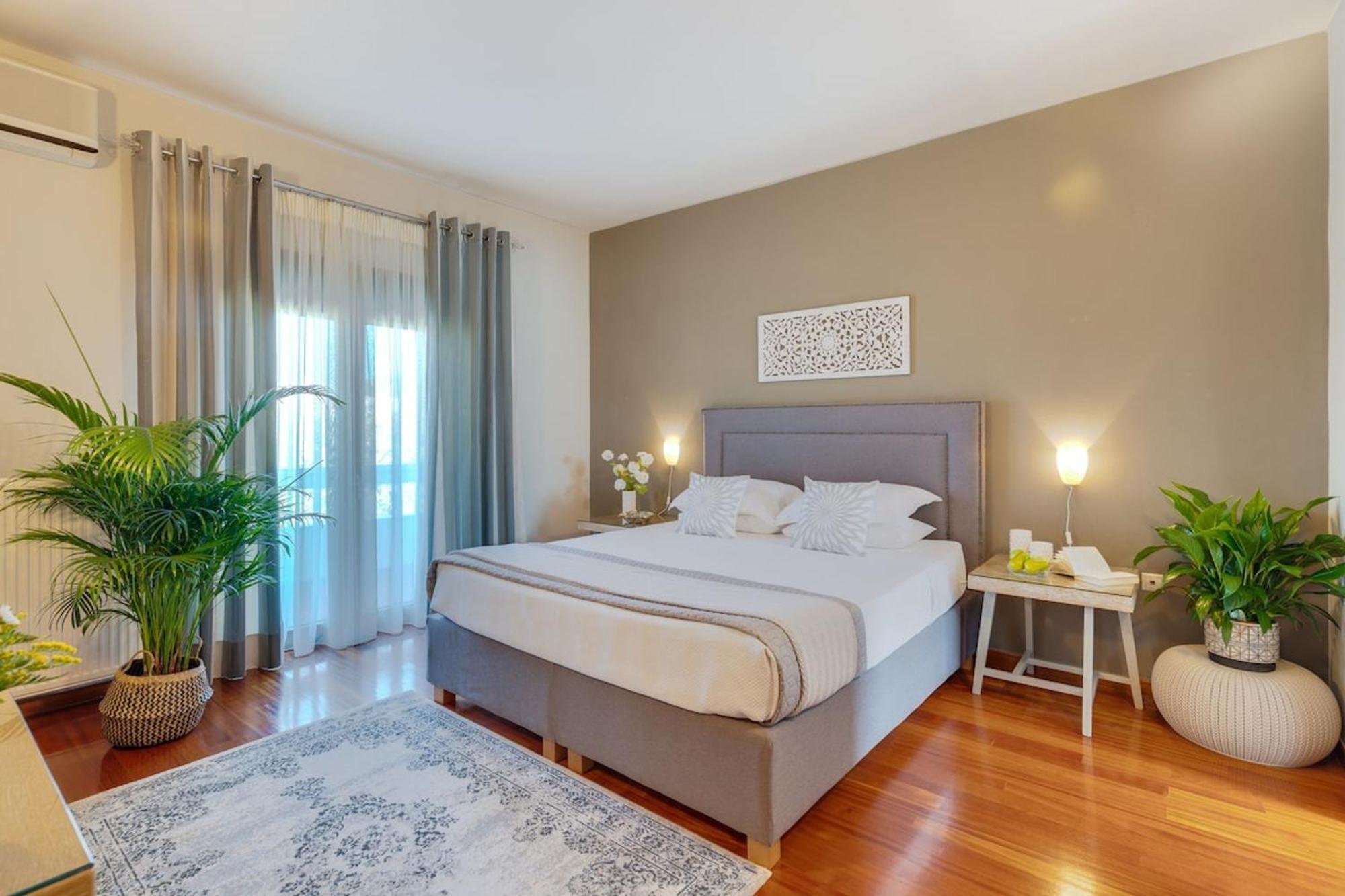 Villa Ampelaki - Premium Villa With Heated Pool Kounoupidhianá 外观 照片